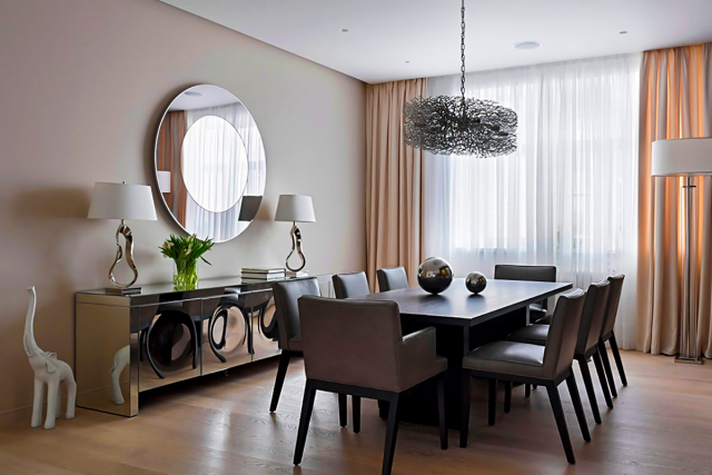 Gương trang trí phòng ăn cao cấp