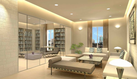 Gương trang trí phòng khách cao cấp