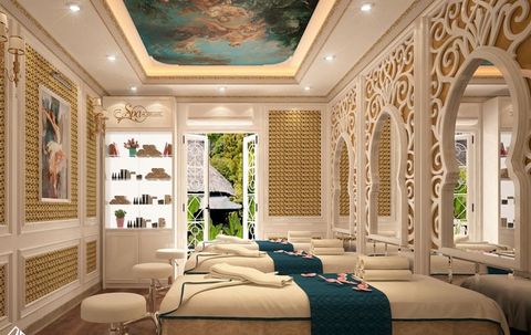 Gương trang trí Spa cao cấp