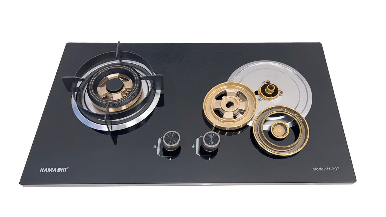 BẾP GA ÂM HAMASHI H997 - LIÊN HỆ ĐỂ ĐƯỢC GIÁ TỐT