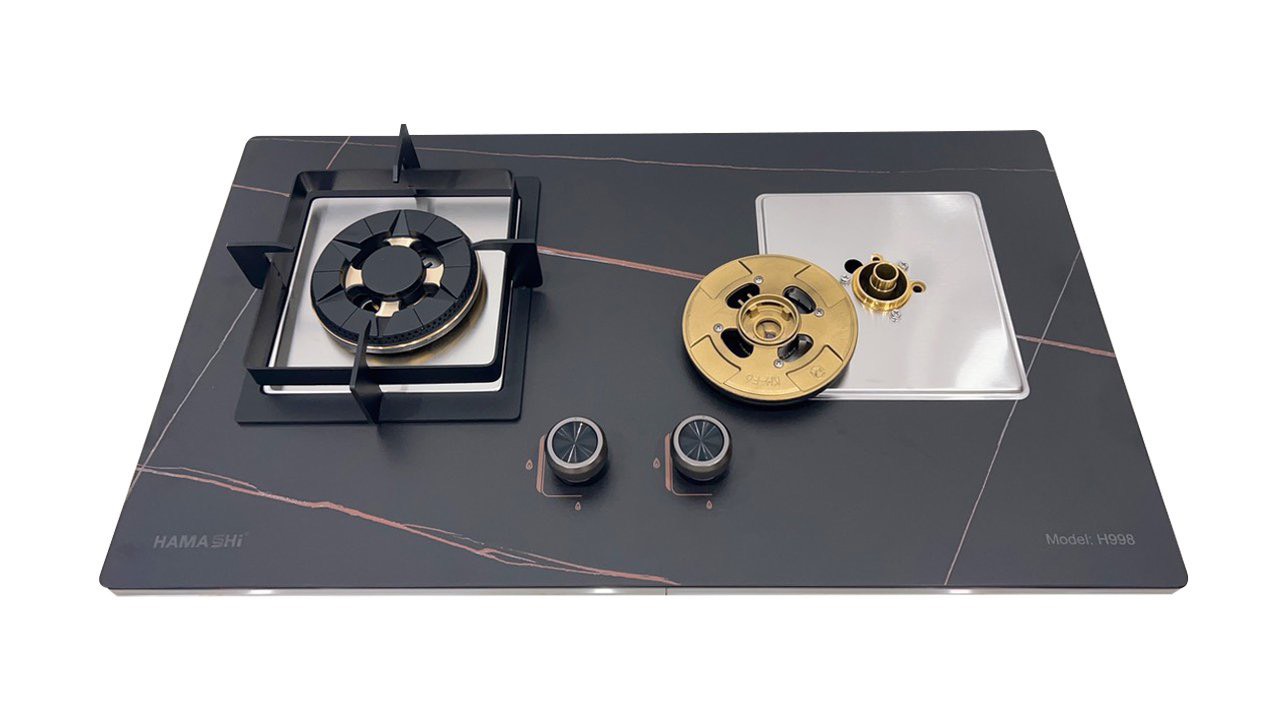 BẾP GA ÂM HAMASHI H998 - LIÊN HỆ ĐỂ ĐƯỢC GIÁ TỐT
