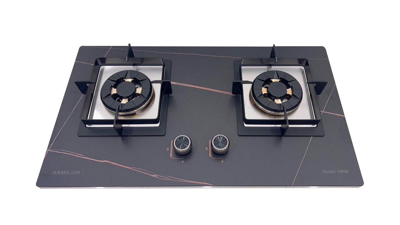 BẾP GA ÂM HAMASHI H998 - LIÊN HỆ ĐỂ ĐƯỢC GIÁ TỐT