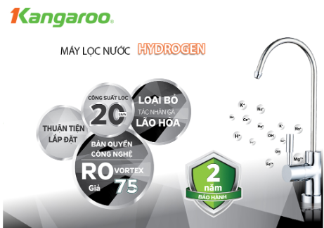 MÁY LỌC NƯỚC HYDROGEN KANGAROO KG100HC2 - LIÊN HỆ ĐỂ ĐƯỢC GIÁ TỐT