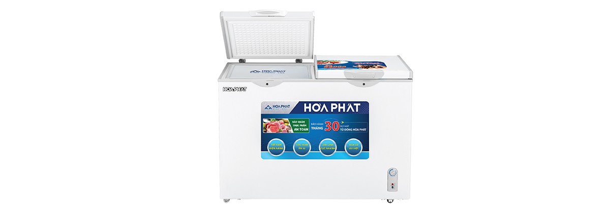 Tủ đông Hòa Phát HCF 506S2Đ2 2 chế độ 205L dàn đồng