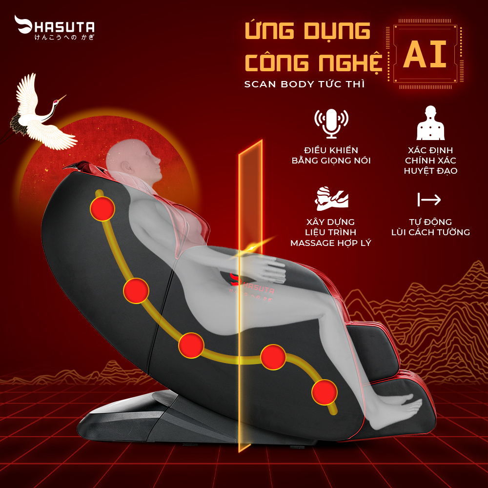 Ghế massage Hasuta HMC-561