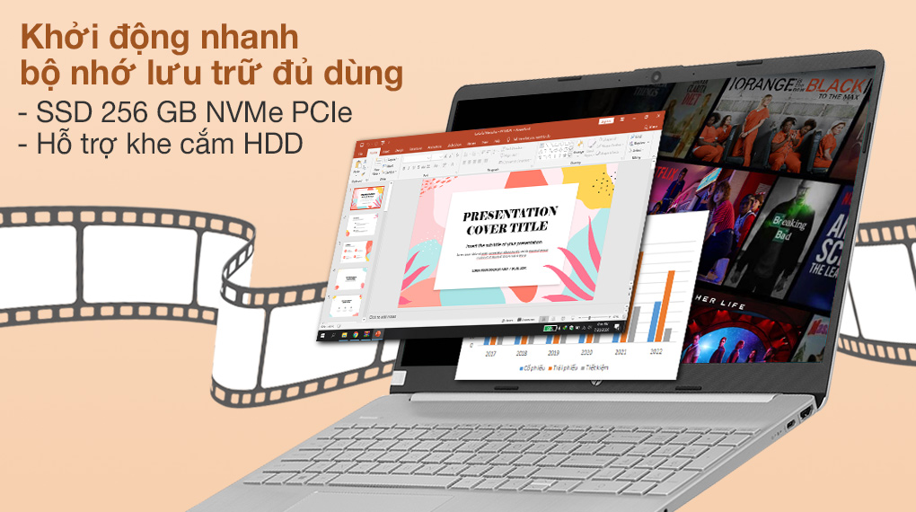 Laptop HP 15s du1105TU i3 10110U/4GB/256GB/Win10 (2Z6L3PA)