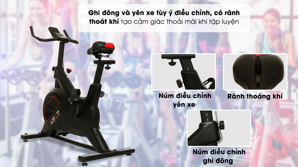 Xe Đạp Tập Thể Dục Hasuta HEB-811