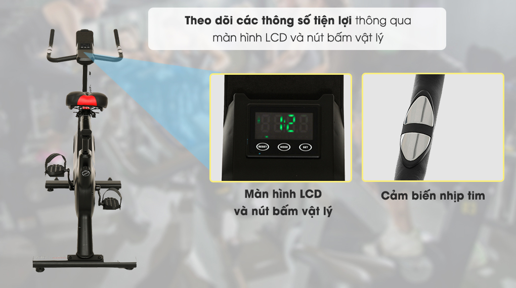Xe Đạp Tập Thể Dục Hasuta HEB-811
