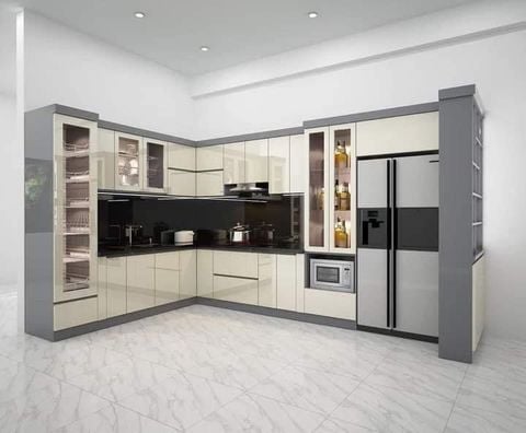 Tủ Bếp Acrylic AD-01