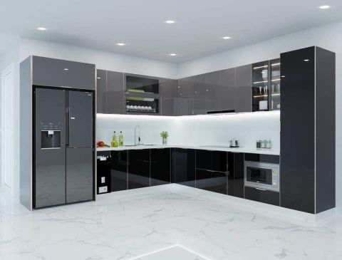 Tủ Bếp Acrylic AD-04