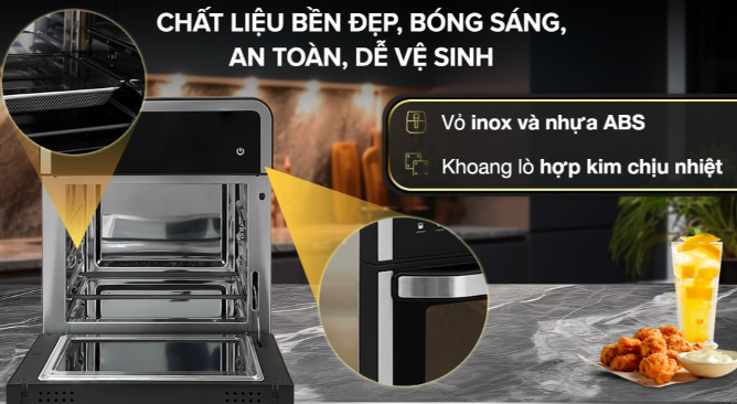 NỒI CHIÊN KHÔNG DẦU KANGAROO KG15AF1A,15L - LIÊN HỆ ĐỂ ĐƯỢC GIÁ TỐT