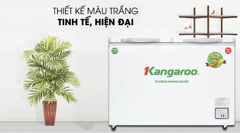 TỦ ĐÔNG KANGAROO KG400NC2, 252L, 2 CHẾ ĐỘ