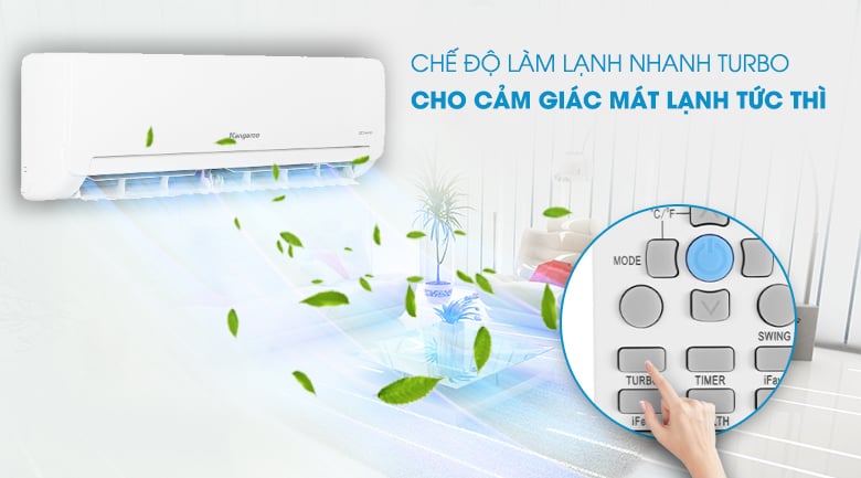 Điều hòa Kangaroo 1 chiều Inverter 12000BTU KGAC12CI