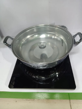 Bếp điện từ đơn cao cấp Kangaroo KG20IH10 công suất 2000w tặng kèm nồi lẩu inox - Liên hệ để được giá tốt