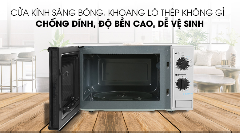 Lò vi sóng có nướng Sharp R-G225VN-BK 20 lít