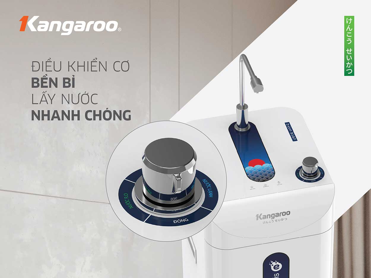 MÁY LỌC NƯỚC KANGAROO HYDROGEN ION KIỀM KG10A8ES - LIỂN HỆ ĐỂ ĐƯỢC GIÁ TỐT