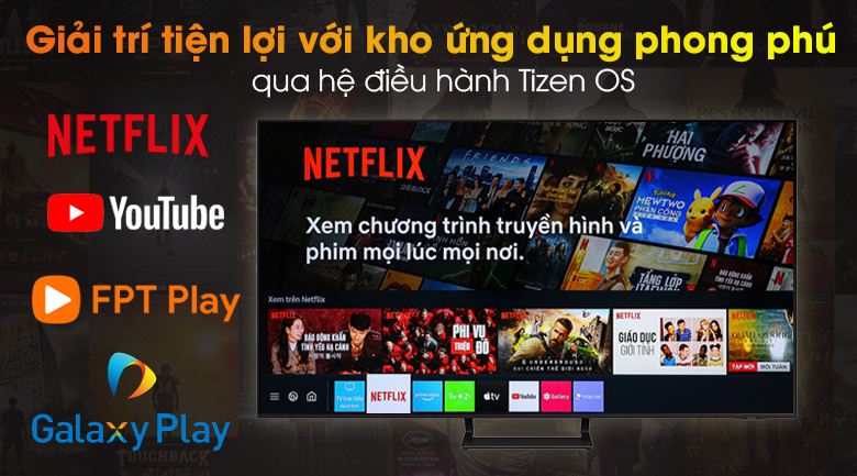 Tivi Samsung UA55AU9000 4K Giọng nói