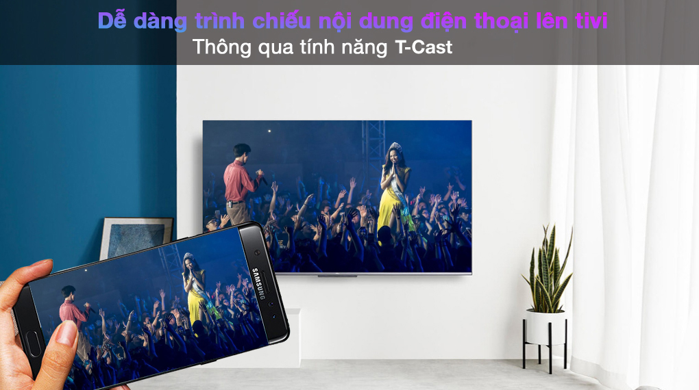 Android Tivi TCL 4K 55 inch 55P725