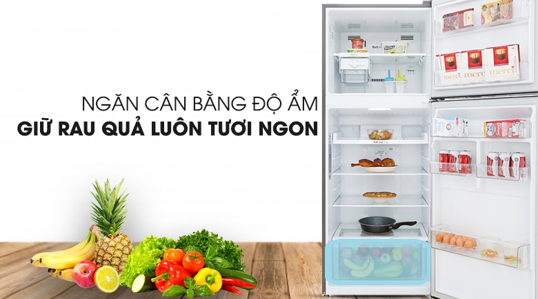 Tủ lạnh LG GN-M422PS 393l màu bạc không vòi