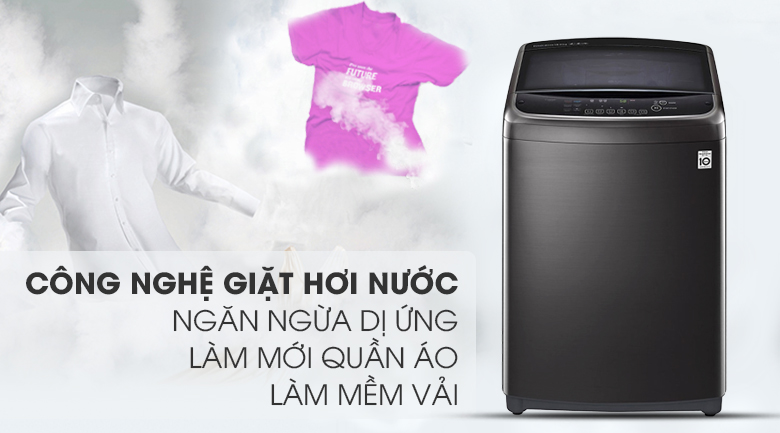 Máy giặt LG Inverter lồng đứng 22kg TH2722SSAK TurboWash3D
