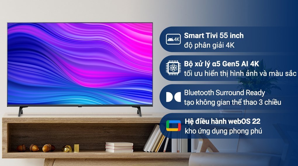 Smart Tivi LG 4K 55 inch 55UQ8000PSC - Liên hệ để được giá tốt