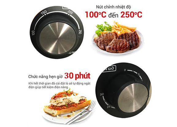 Lò nướng cơ Comet CM6510 10L