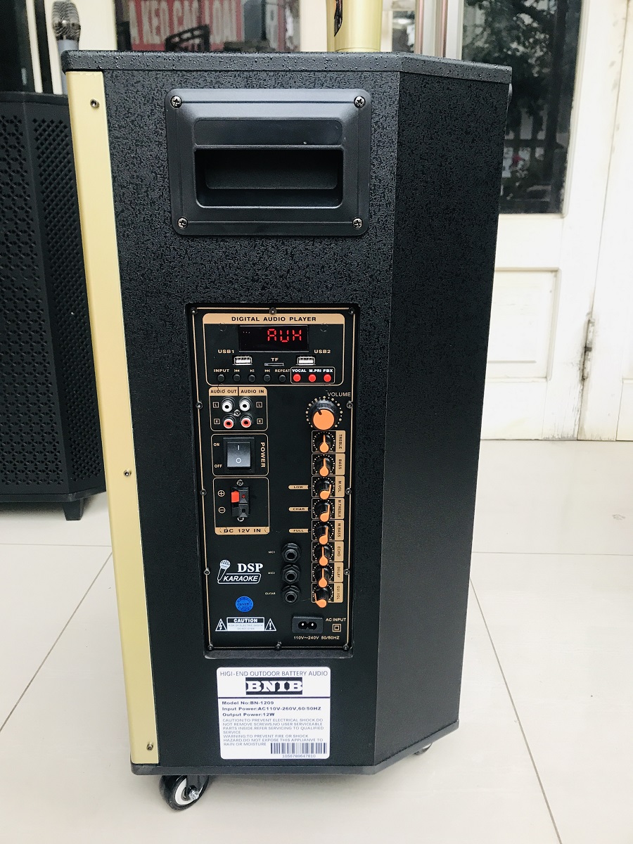 LOA KÉO BNIB 1209   BASS 30cm, 3 ĐƯỜNG TIẾNG