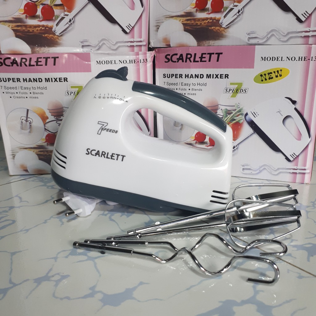 MÁY ĐÁNH TRỨNG SCARLETT HE-133 - LIÊN HỆ ĐỂ ĐƯỢC GIÁ TỐT