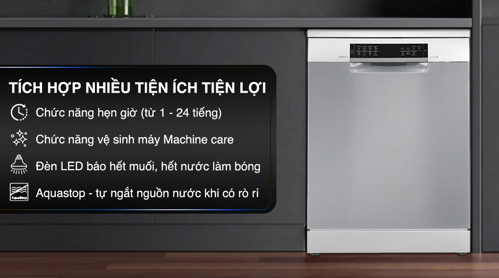 MÁY RỬA BÁT ĐỘC LẬP BOSCH SMS6ZCI49E - LIÊN HỆ ĐỂ ĐƯỢC GIÁ TỐT