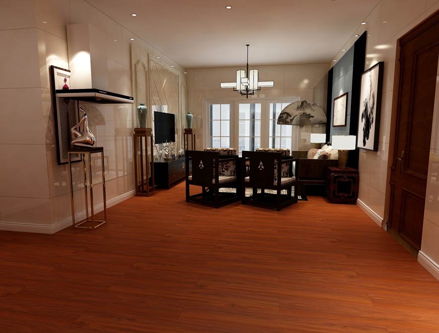 Thiết kế sàn nhựa theo phong thủy