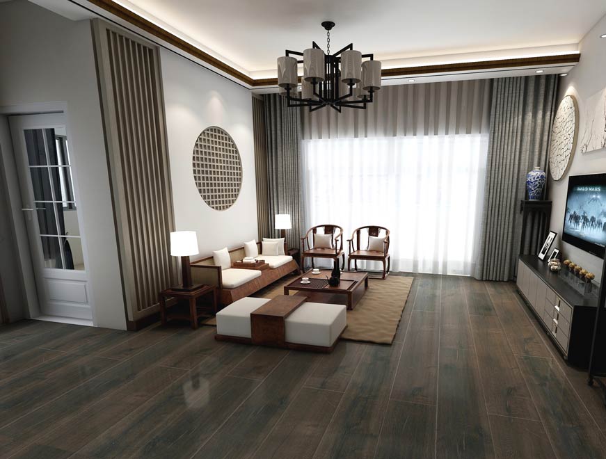 Thiết kế sàn nhựa theo phong thủy