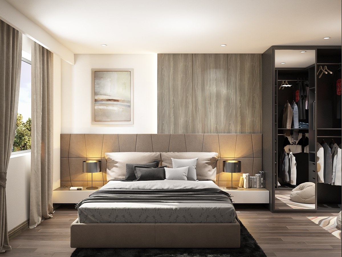 Thiết kế biệt thự 150m2 3 phòng ngủ hiện đại