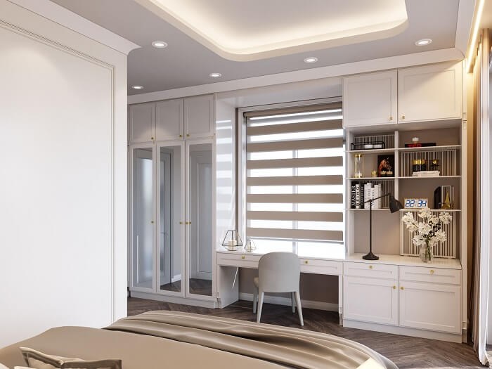 Thiết kế nội thất biệt thự song lập cao cấp