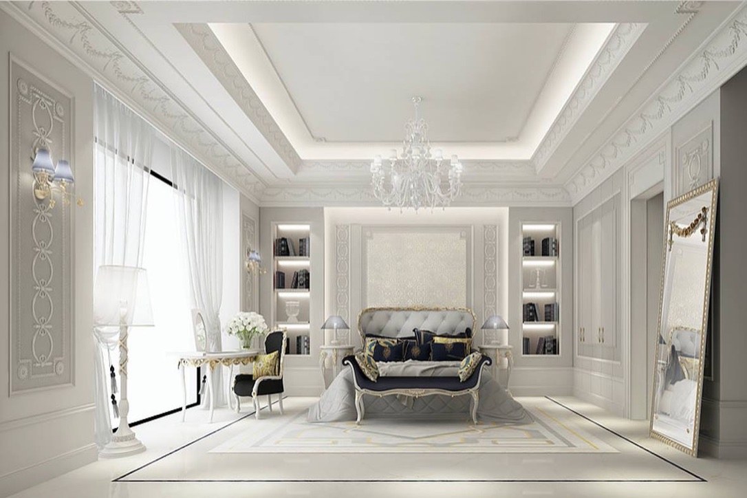 Thiết kế nội thất tân cổ điển 250m2