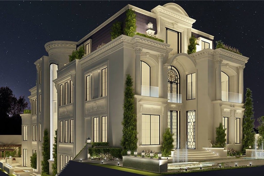 Thiết kế nội thất tân cổ điển 250m2