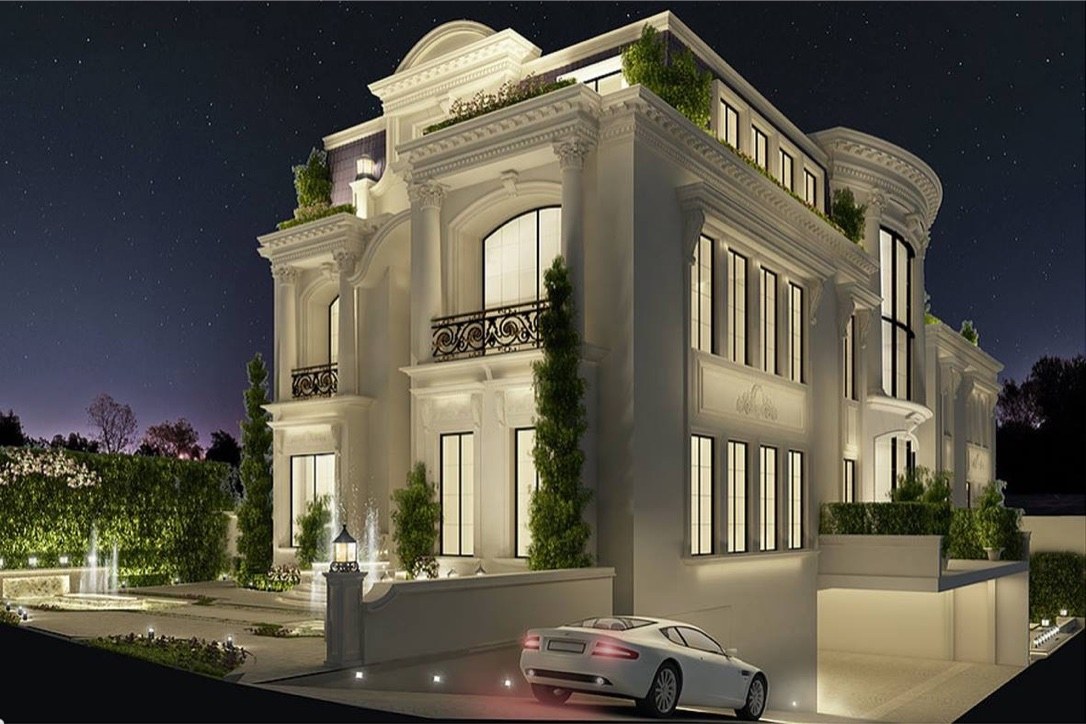 Thiết kế nội thất tân cổ điển 250m2