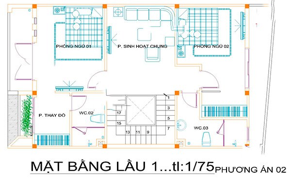 Thiết kế nội thất biệt thự tân cổ điển 150m2 sang trọng và quyến rũ