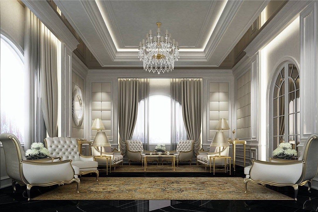 Thiết kế nội thất tân cổ điển 250m2