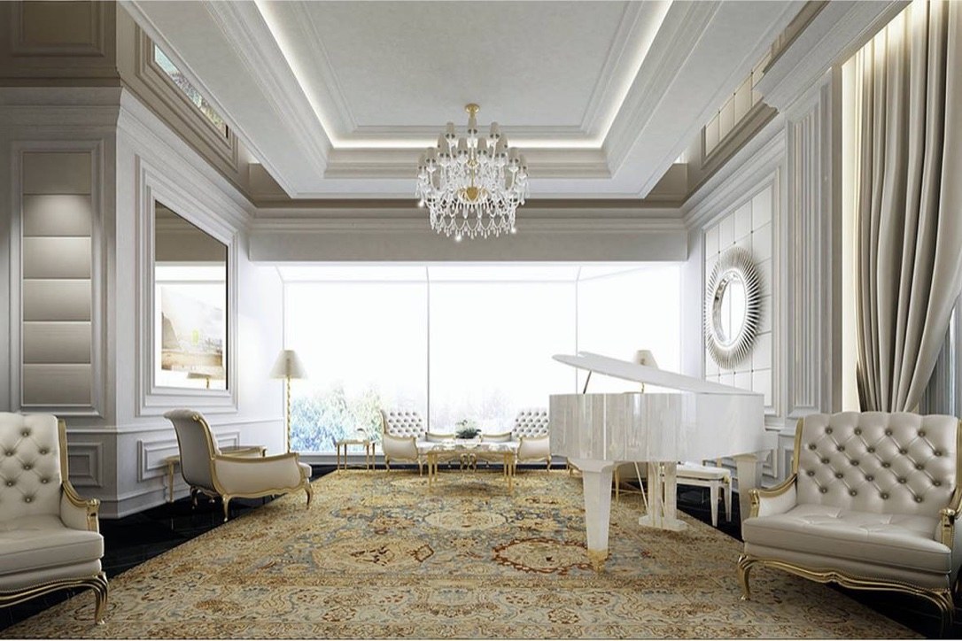 Thiết kế nội thất tân cổ điển 250m2