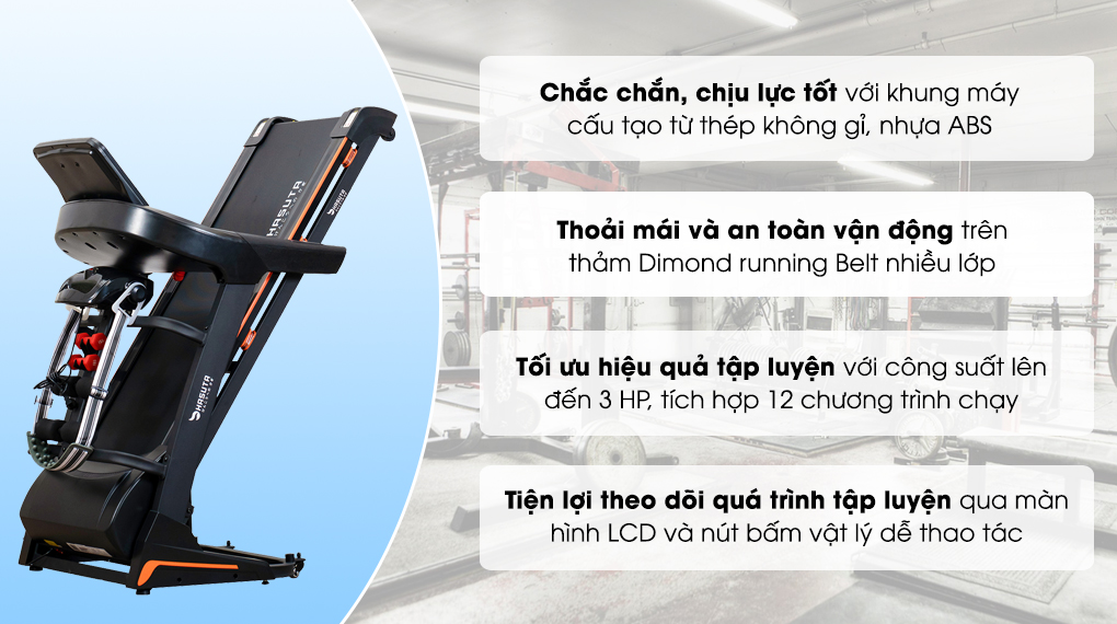Máy Chạy Bộ Hasuta HTM-510