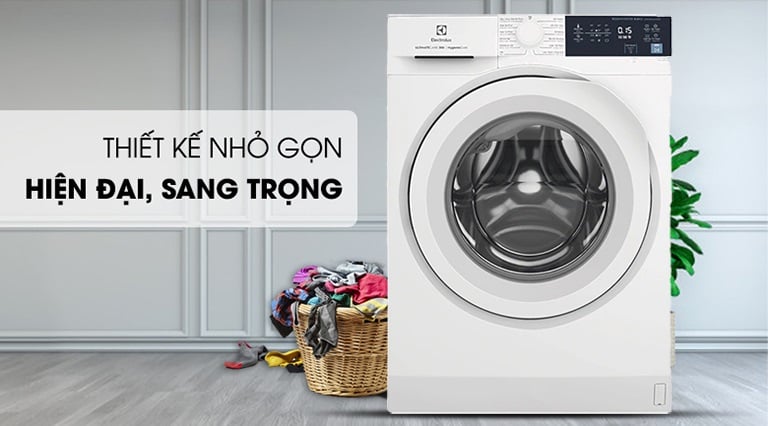 Máy giặt Electrolux EWF8024D3WB 8kg lồng ngang màu trắng