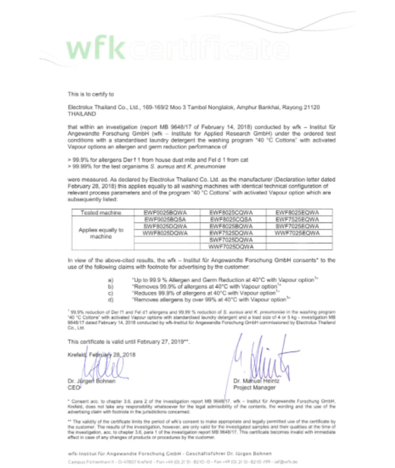 Máy giặt 8 Kg Electrolux EWF8025EQWA