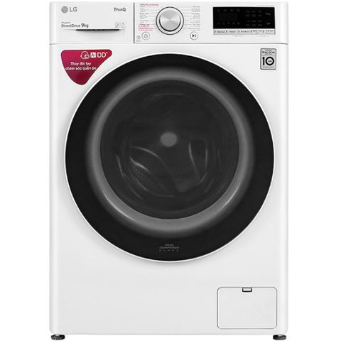 Máy giặt LG 9kg Inverter FV1409S4W lồng ngang màu trắng