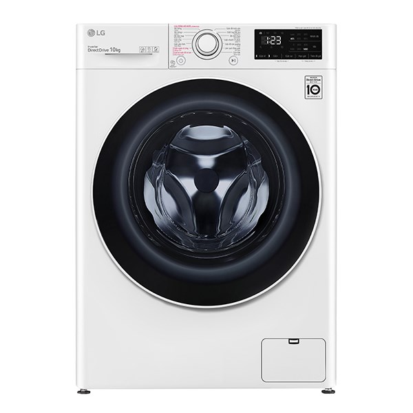 Máy giặt LG FV1410S5W 10KG lồng ngang màu trắng model mới nhất 2021