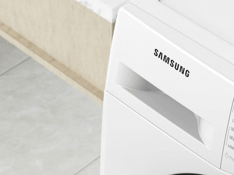 Máy giặt sấy Samsung WD95T4046CE/SV, 9.5kg giặt 6kg sấy, lồng ngang màu trắng