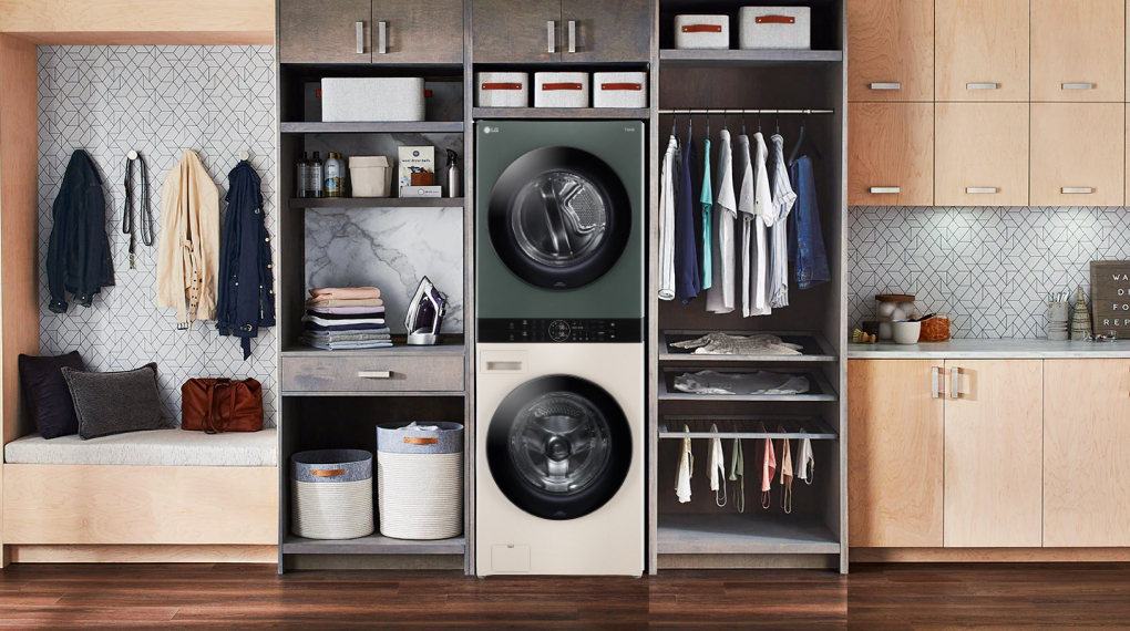 Máy giặt sấy LG Inverter 21 kg WT2116SHEG giặt 21kg, sấy 16kg