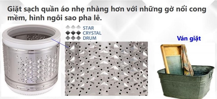 Máy giặt Toshiba AW-H1000GV SB 9kg lồng đứng màu ghi