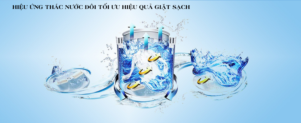 Máy giặt Toshiba AW-H1000GV SB 9kg lồng đứng màu ghi