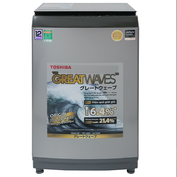 Máy giặt Toshiba Inverter 12 kg AW-DUK1300KV(SG)