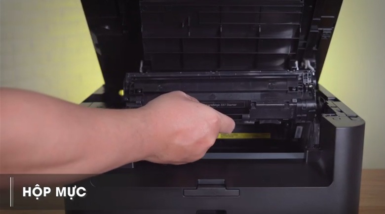 Máy In Laser Trắng Đen Canon đa năng in scan copy MF241d